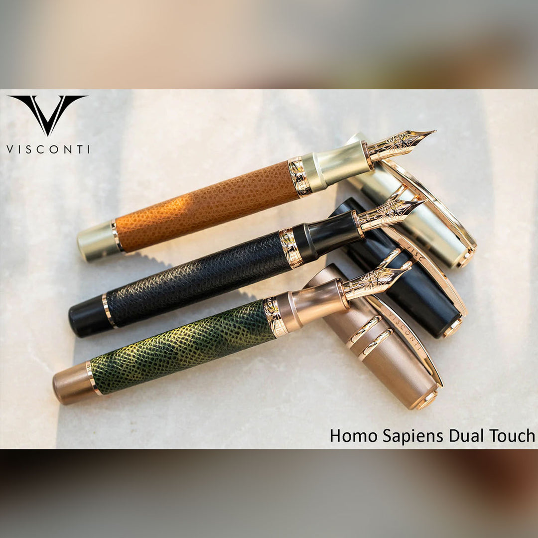 Visconti Homo Sapiens Dual Touch Cognac - Rollerball