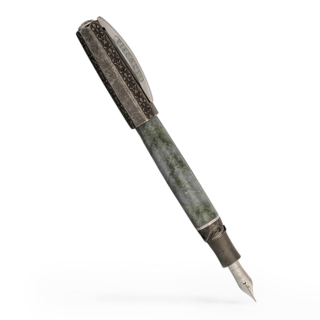 Visconti il Magnifico Fountain Pen - Green Marble