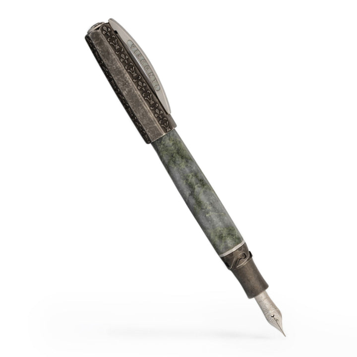 Visconti il Magnifico Fountain Pen - Green Marble