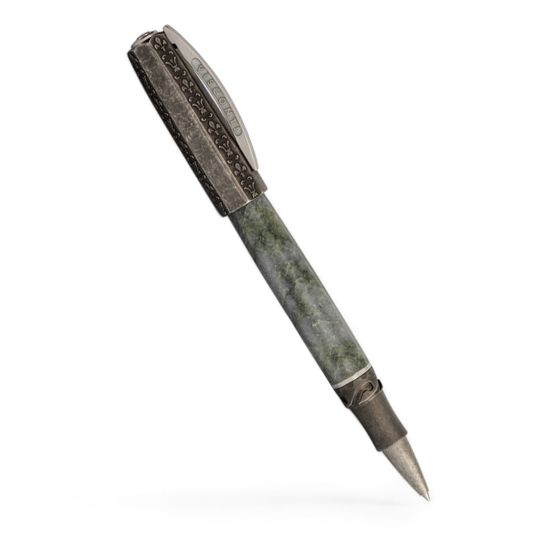 Visconti il Magnifico Rollerball Pen - Green Marble