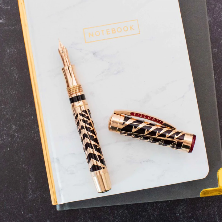 Visconti Watermark Gilded Rose - Fountain Pen