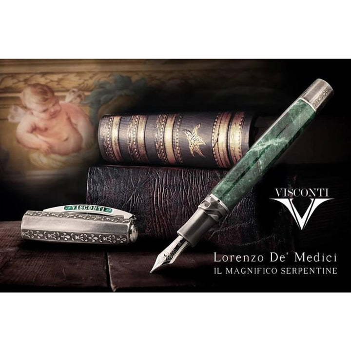 Visconti Medici il Magnifico Fountain Pen - Serpentine
