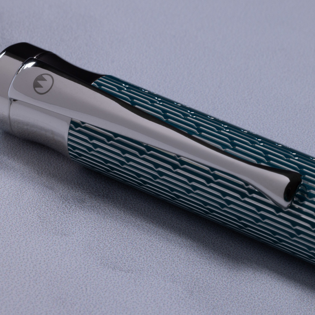 Waldmann Tango Imagination Limited Edition Fountain Pen - Dark Teal - 18K Gold