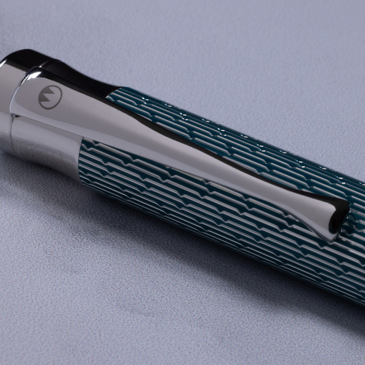 Waldmann Tango Imagination Limited Edition Fountain Pen - Dark Teal - 18K Gold