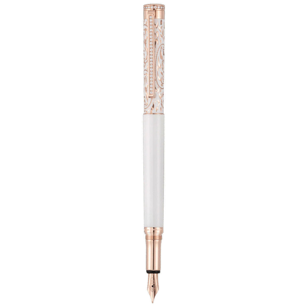 Waldmann Xetra Vienna Fountain Pen - Diamond Lady - Steel