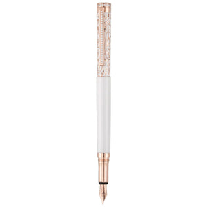Waldmann Xetra Vienna Fountain Pen - Diamond Lady - Steel