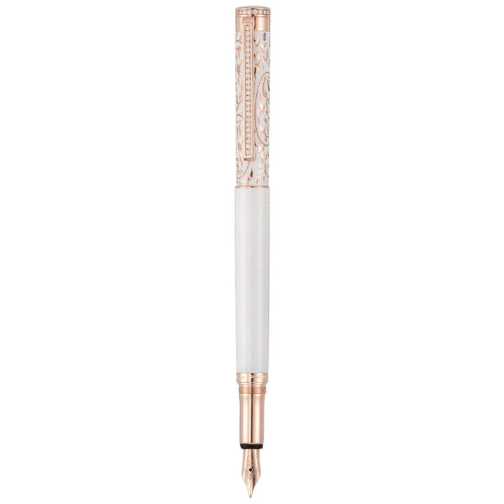 Waldmann Xetra Vienna Fountain Pen - Diamond Lady - Steel