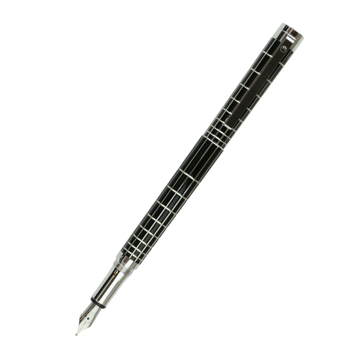 Waldmann Xetra Fountain Pen - Patterned Lacquer - 18K Gold