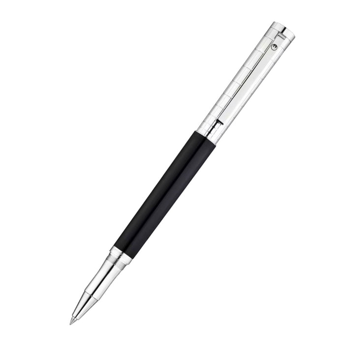 Waldmann Xetra Rollerball Pen - Silver and Black