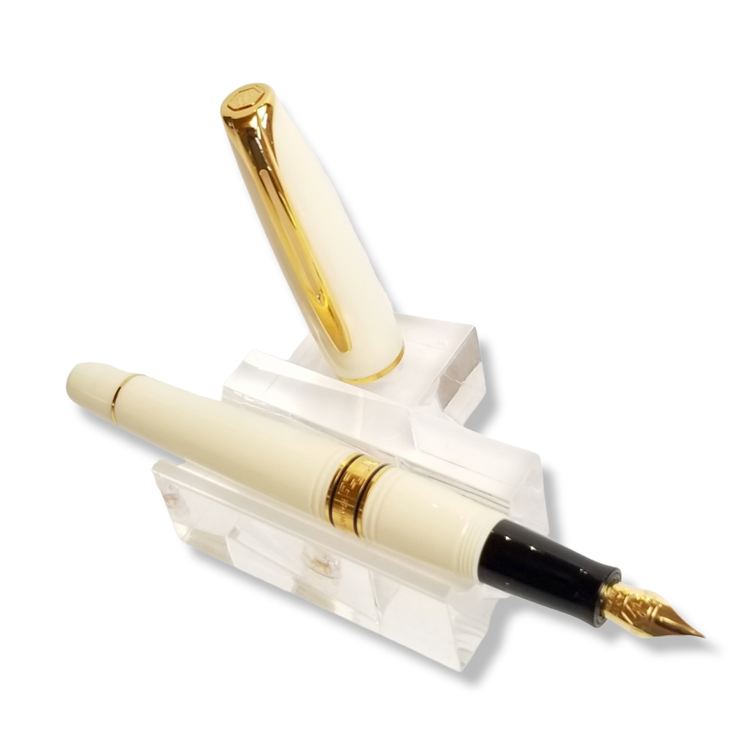 Waterman Charleston Ivory Fountain Pen