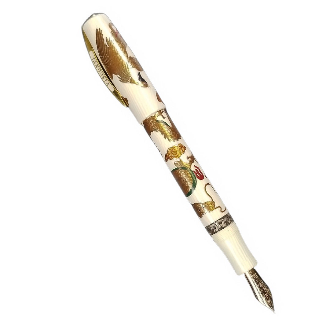 Visconti Limited Maki-e Dragon With Phoenix Fountain Pen Medium 
