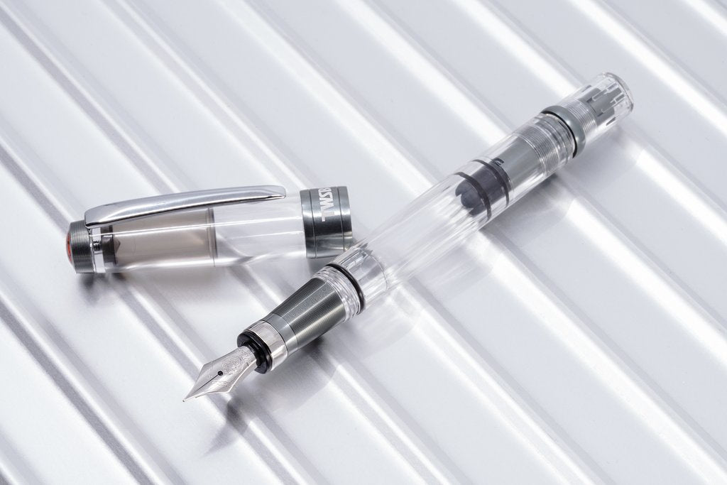 TWSBI Diamond 580AL Fountain Pen - Nickel Gray