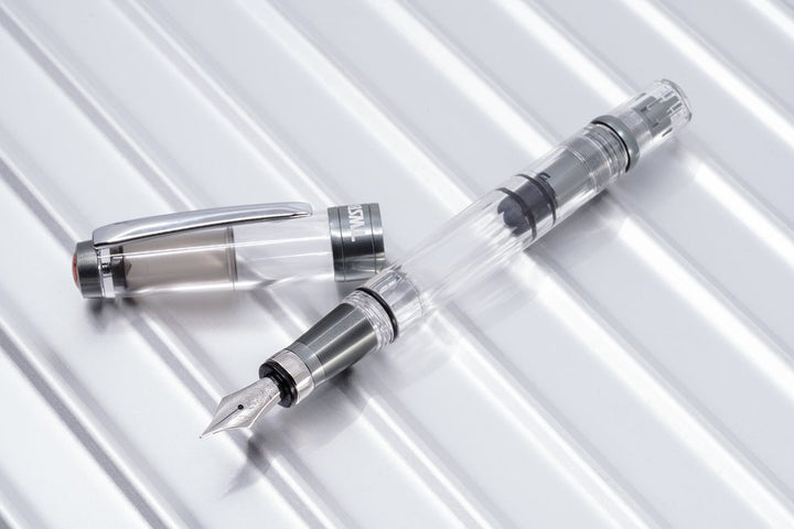 TWSBI Diamond 580AL Fountain Pen - Nickel Gray