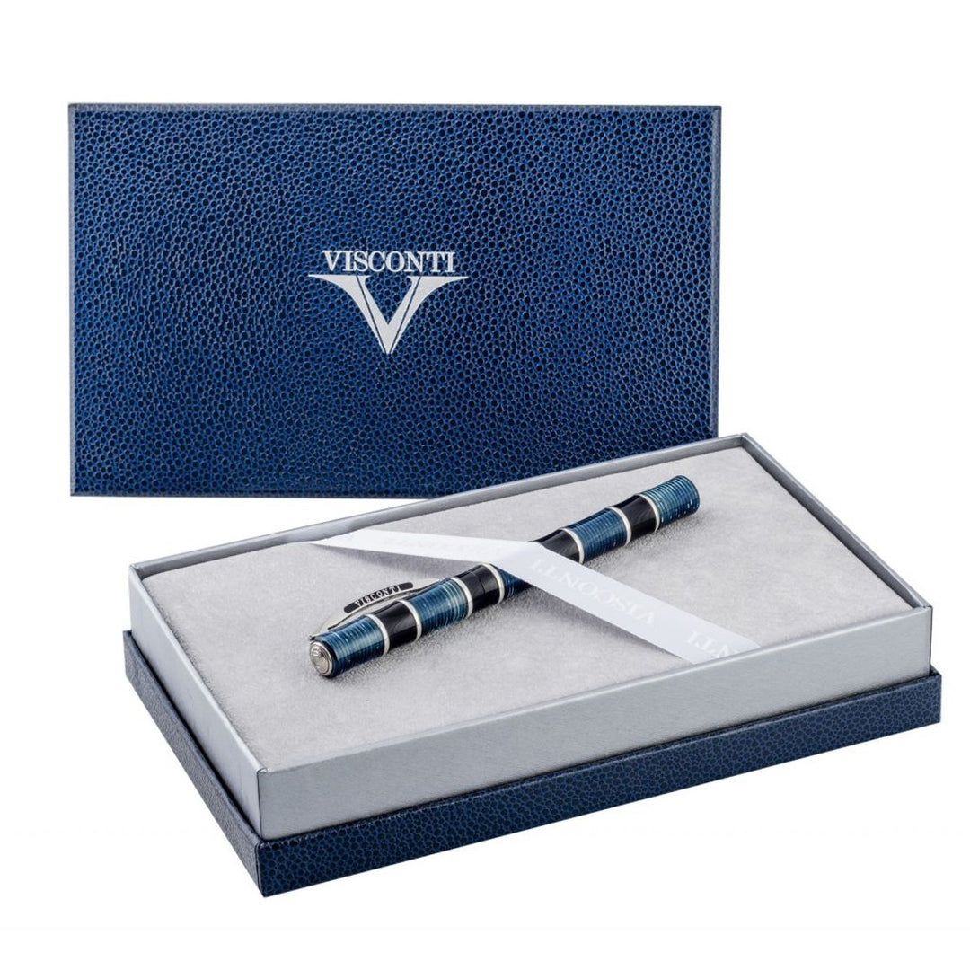 Visconti Asia Bamboo Fountain Pen - Blue