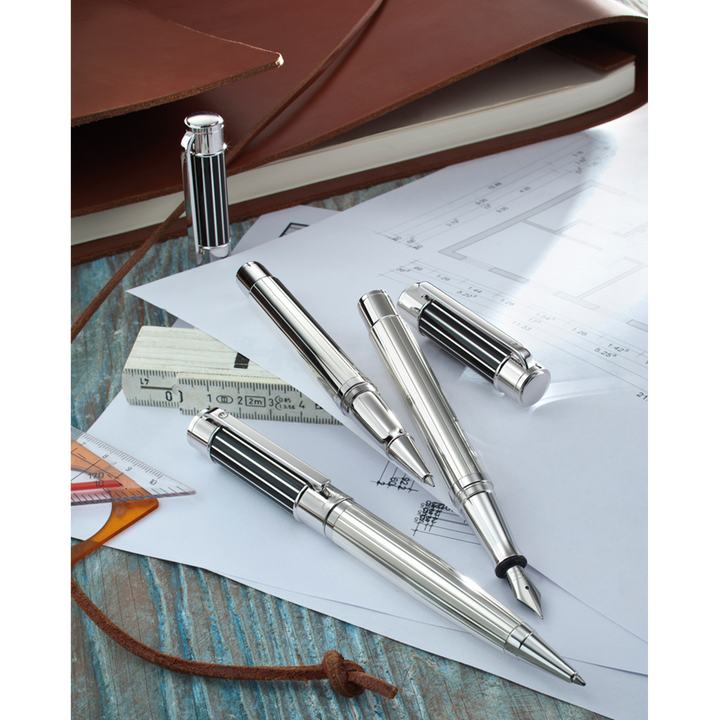 Waldmann Commander Fountain Pen - 18K Gold M