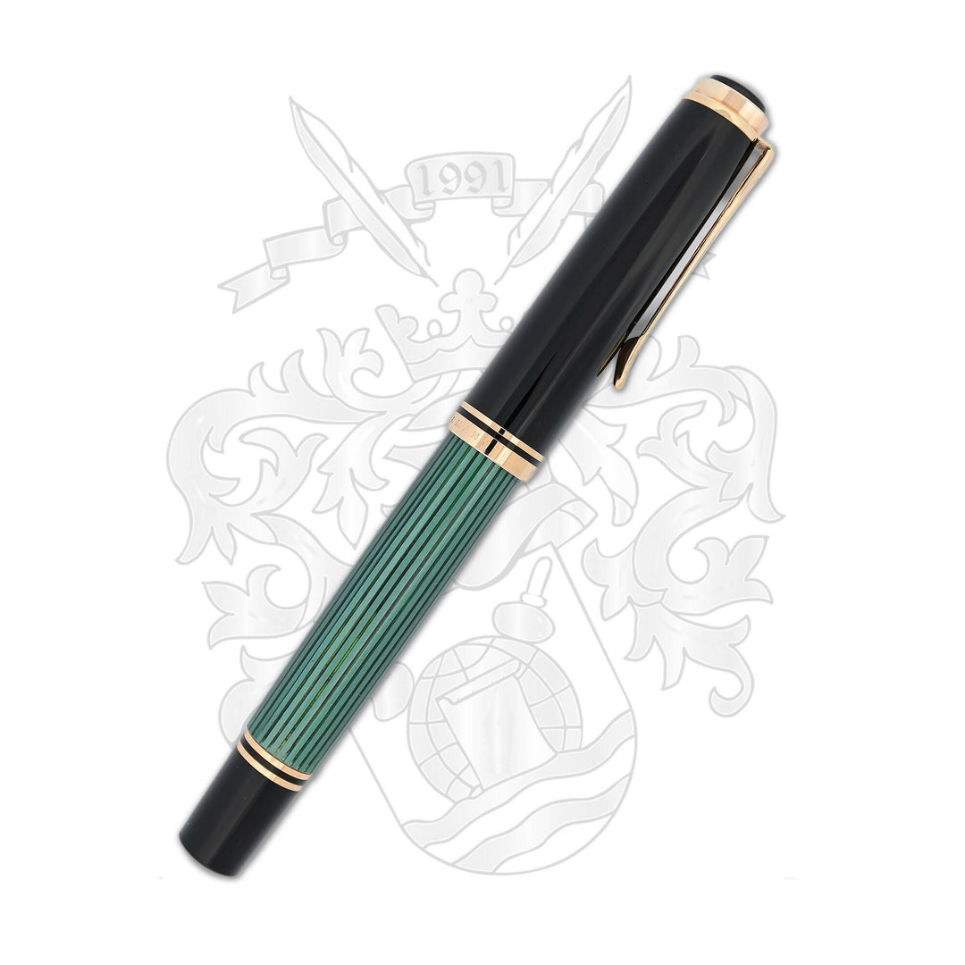 Pelikan Souverän M800 - Green Stripe Fountain Pen