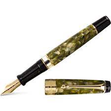 Aurora Optima Fountain Pen -  Oliva