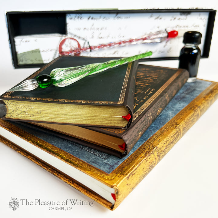 Glass Dip Pen &amp; Ink Set