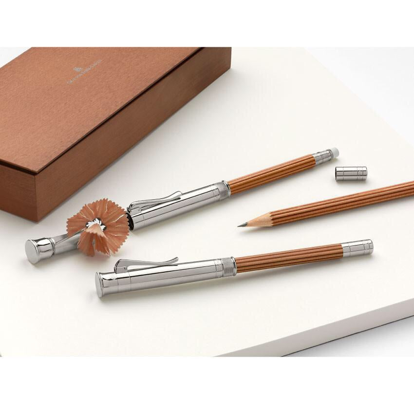 Graf von Faber-Castell Perfect Pencil Sterling Silver Brown