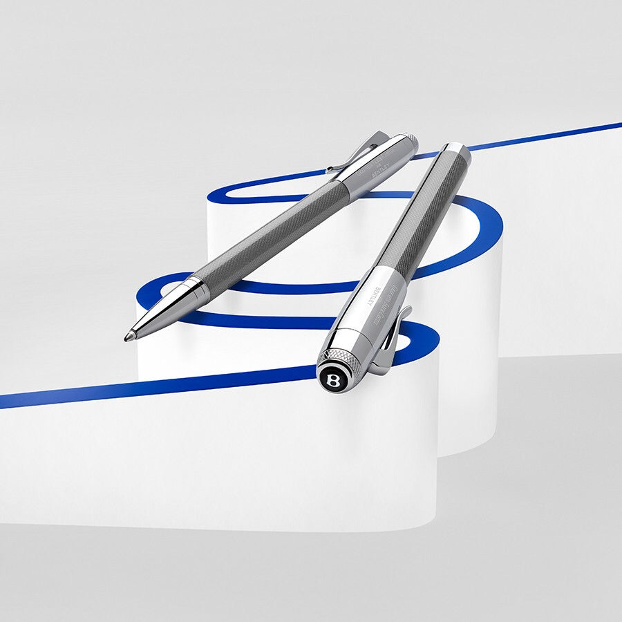 Graf von Faber-Castell Bentley Rollerball in White Satin