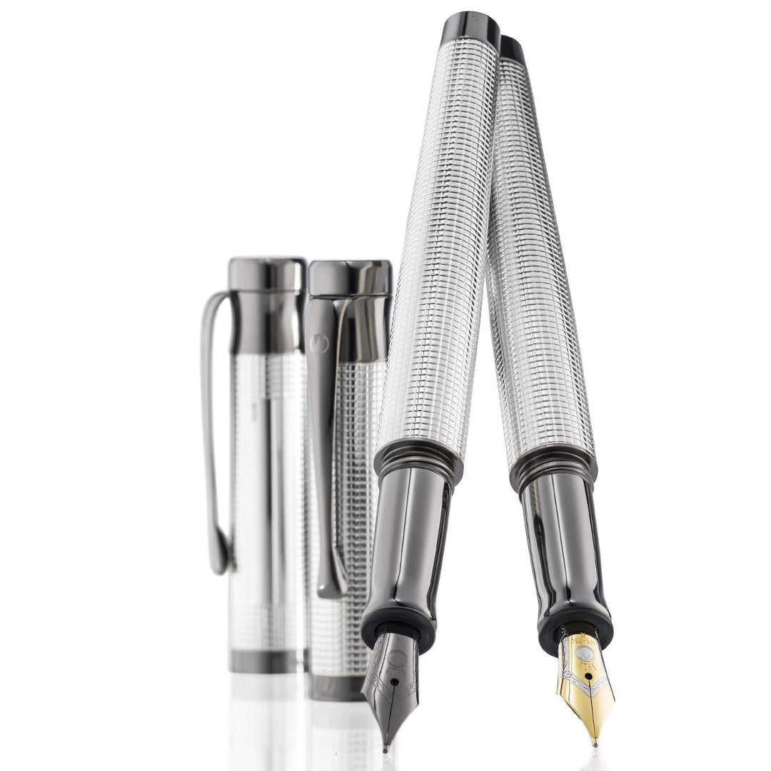Waldmann Tango Fountain Pen - Square - 18K Gold