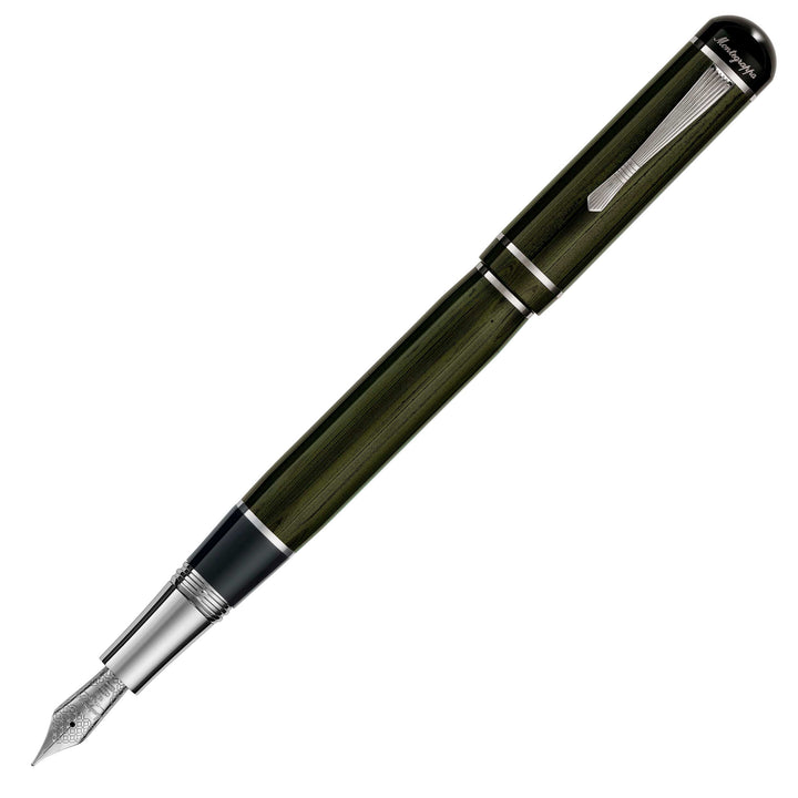 Montegrappa Mia Carissima Ebonite Fountain Pen - Petroleum Green