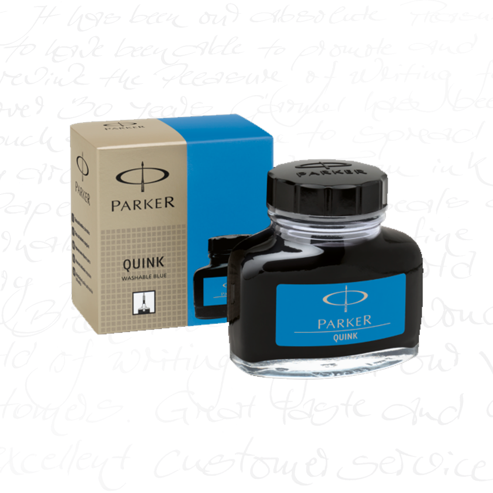 Parker Quink Bottles Washable Blue