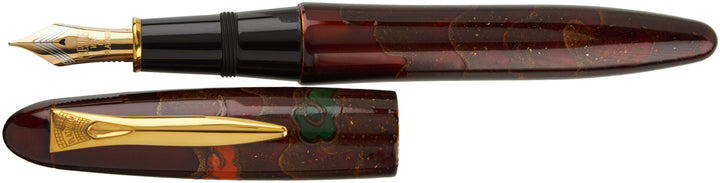 Platinum Izumo Urushi Maki-e Fountain Pen - Yakumo Byakudan