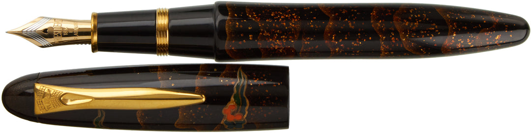 Platinum Izumo Maki-E Fountain Pen - Yagumonuri
