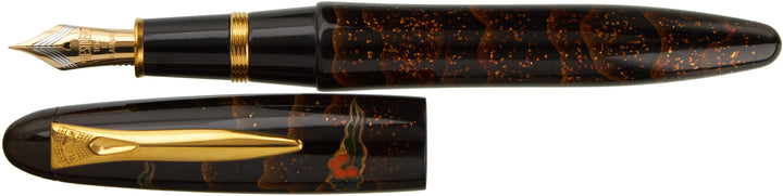 Platinum Izumo Maki-E Fountain Pen - Yagumonuri