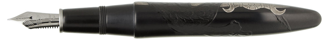 Platinum Izumo Maki-e Fountain Pen - Kurikara-Ken (Black Dragon)