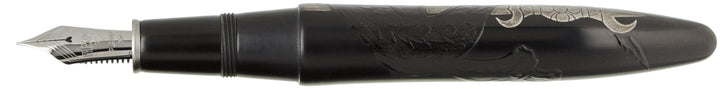 Platinum Izumo Maki-e Fountain Pen - Kurikara-Ken (Black Dragon)