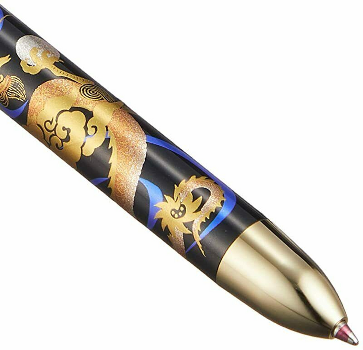 Platinum Classic Modern Maki-E Triple-Action Pen - Dragon