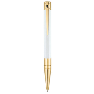 S.T. Dupont D-Initial Ballpoint Pen - Pearly White