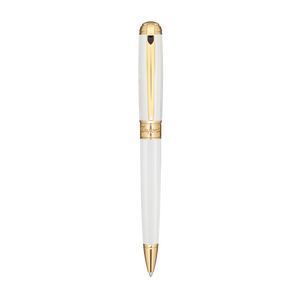 S.T. Dupont Line D Medium Ballpoint Pen - Pearl White