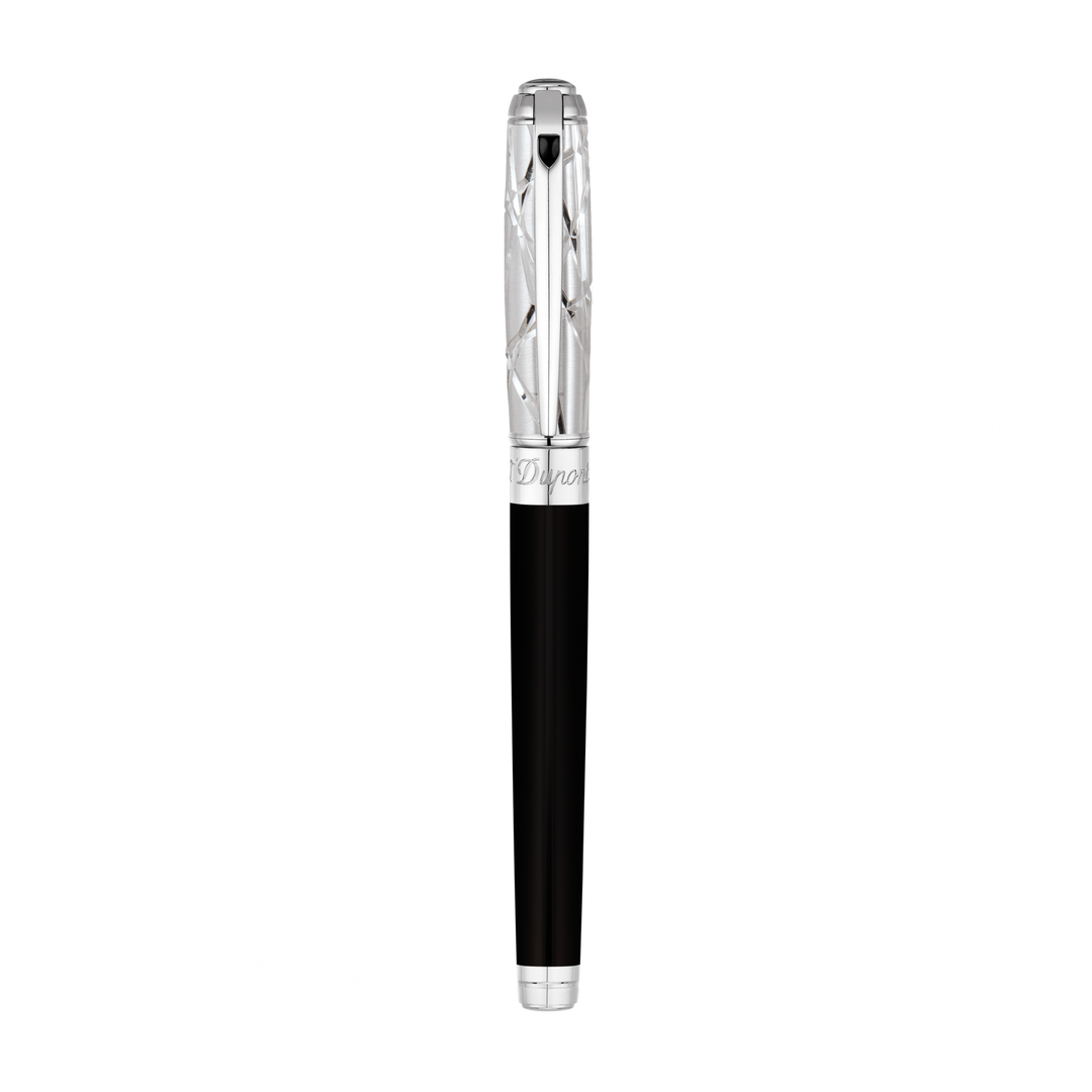 S.T. Dupont Line D Medium Rollerball Pen - Firelines