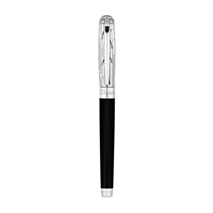 S.T. Dupont Line D Medium Rollerball Pen - Firelines
