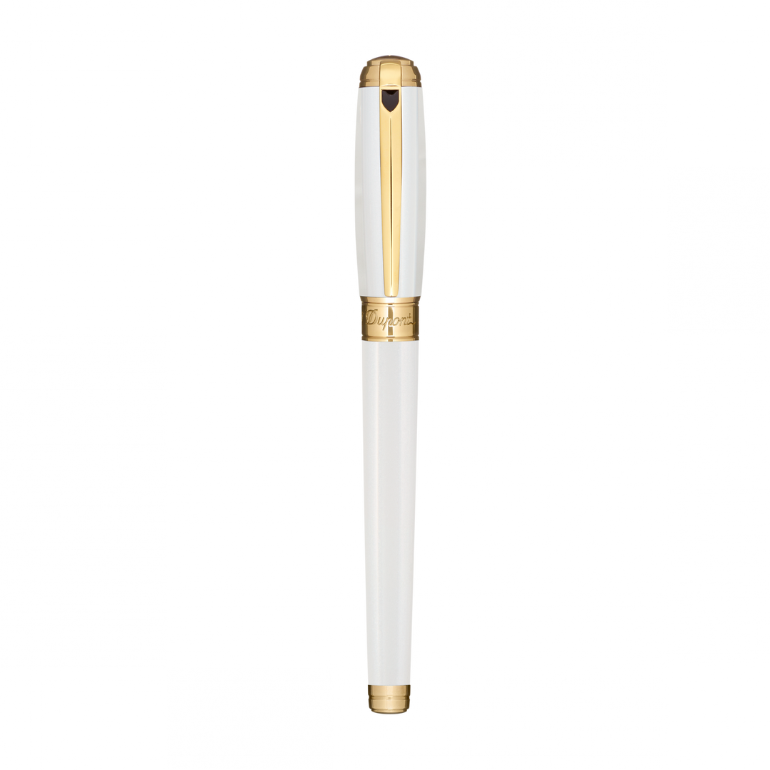 S.T. Dupont Line D Medium Rollerball Pen - Pearl White