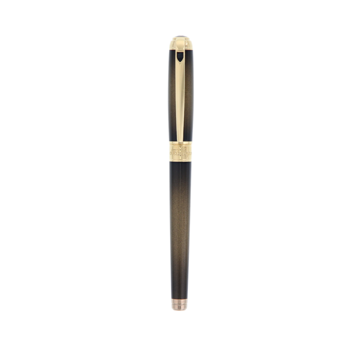 S.T. Dupont Line D Medium Rollerball Pen - Sunburst Bronze