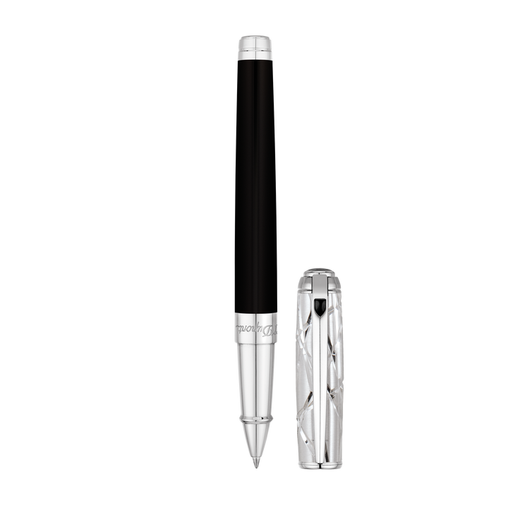 S.T. Dupont Line D Medium Rollerball Pen - Firelines