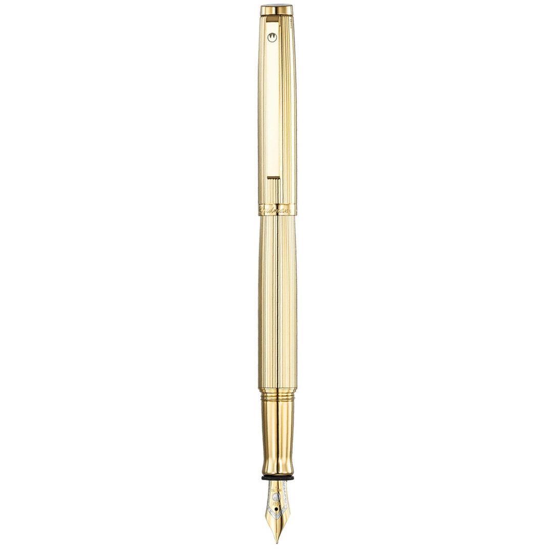 Waldmann Tuscany Fountain Pen - Gold - Steel