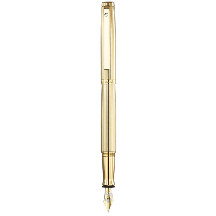 Waldmann Tuscany Fountain Pen - Gold - Steel